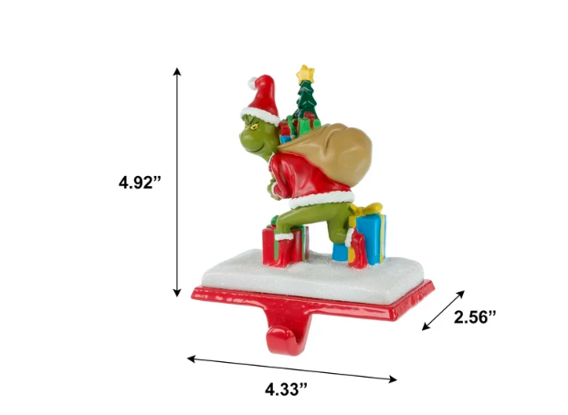 The Grinch Who Stole Christmas Metal Christmas Stocking Holder, Weighted, Green - Amado Deals - wholesale and distributors with free shipping in United States The Grinch Who Stole Christmas Metal Christmas Stocking Holder, Weighted, Green - Amado Deals - wholesale and distributors with free shipping in United States